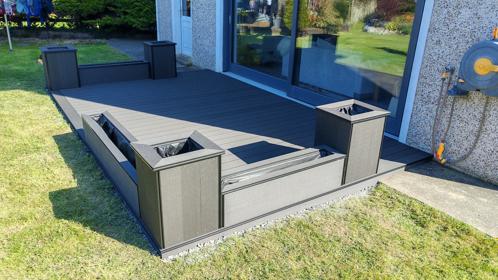 composite and Wood Deck