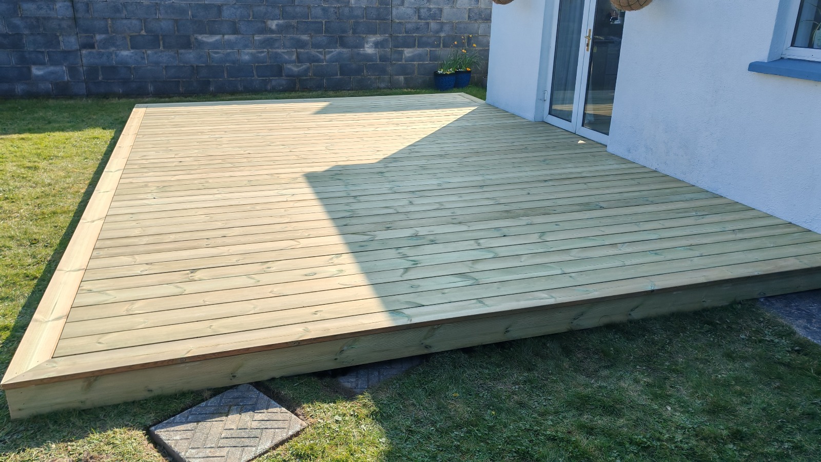 composite and Wood Deck
