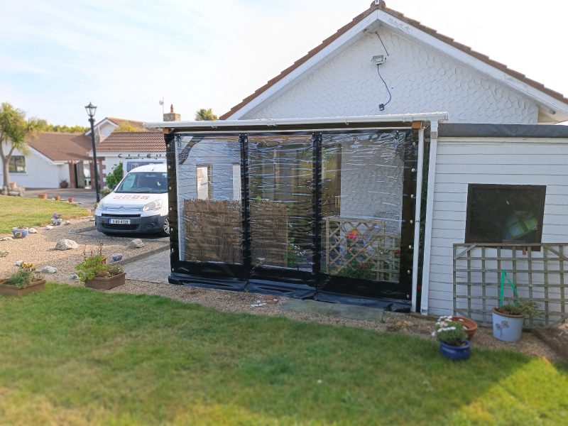 Wind / Rain Cover For Pergola