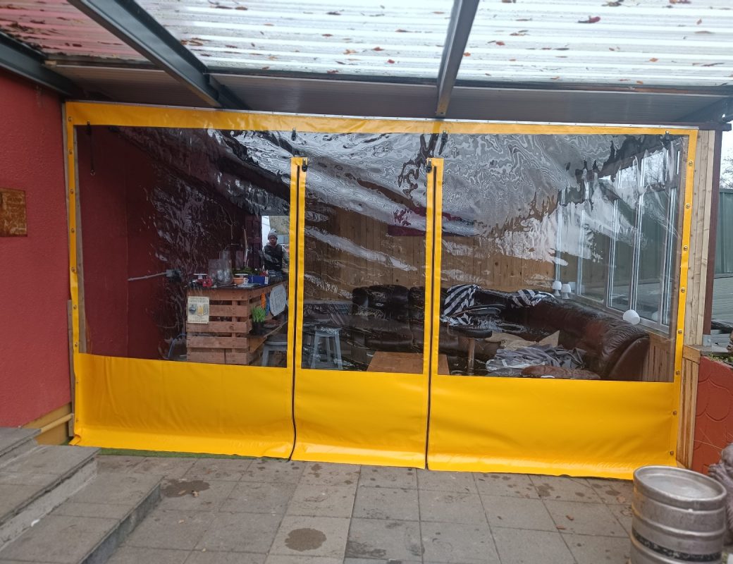 Wind / Rain Cover For Pergola